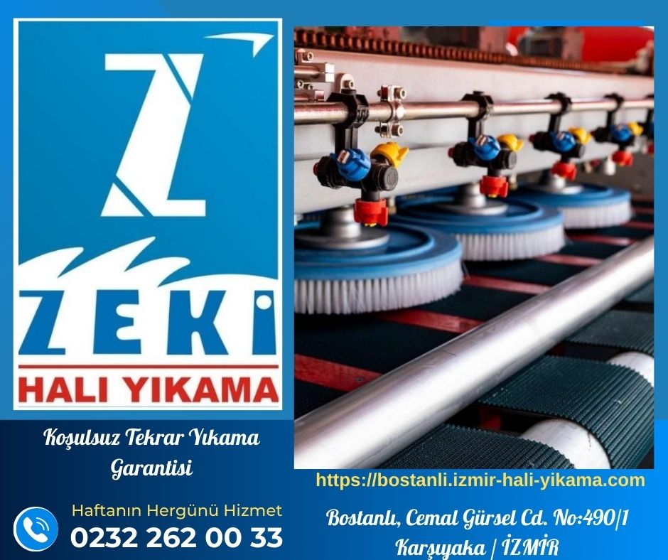 bostanlı halı yıkama aşamaları